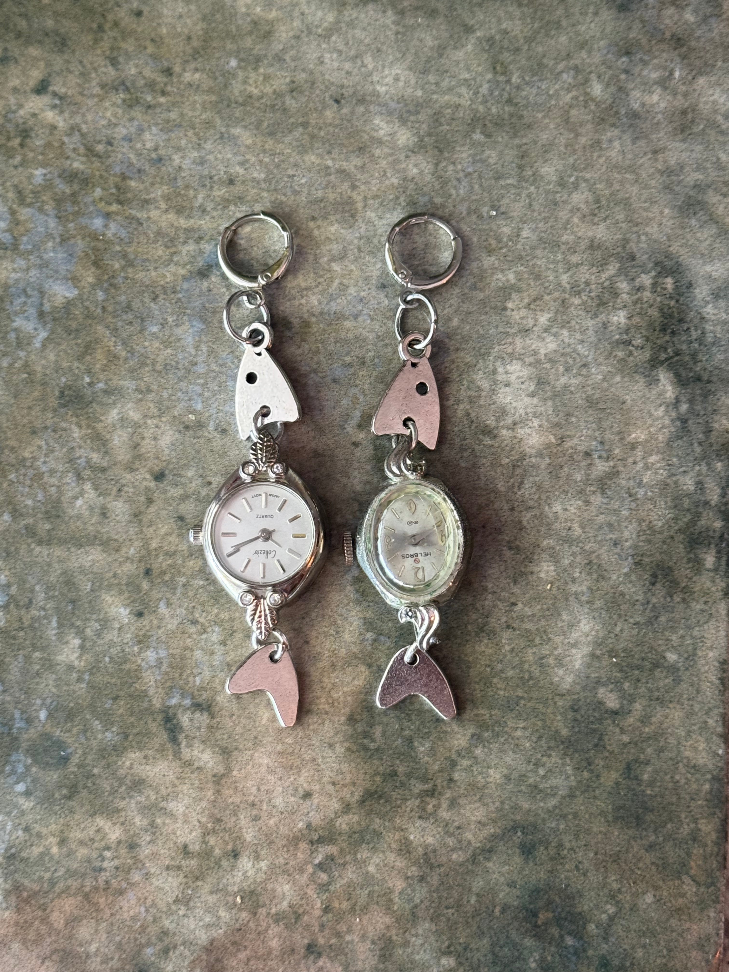 Antique Fish earrings