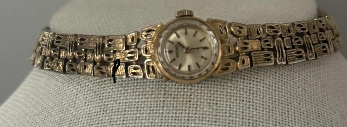 Gold Plated Watch Choker