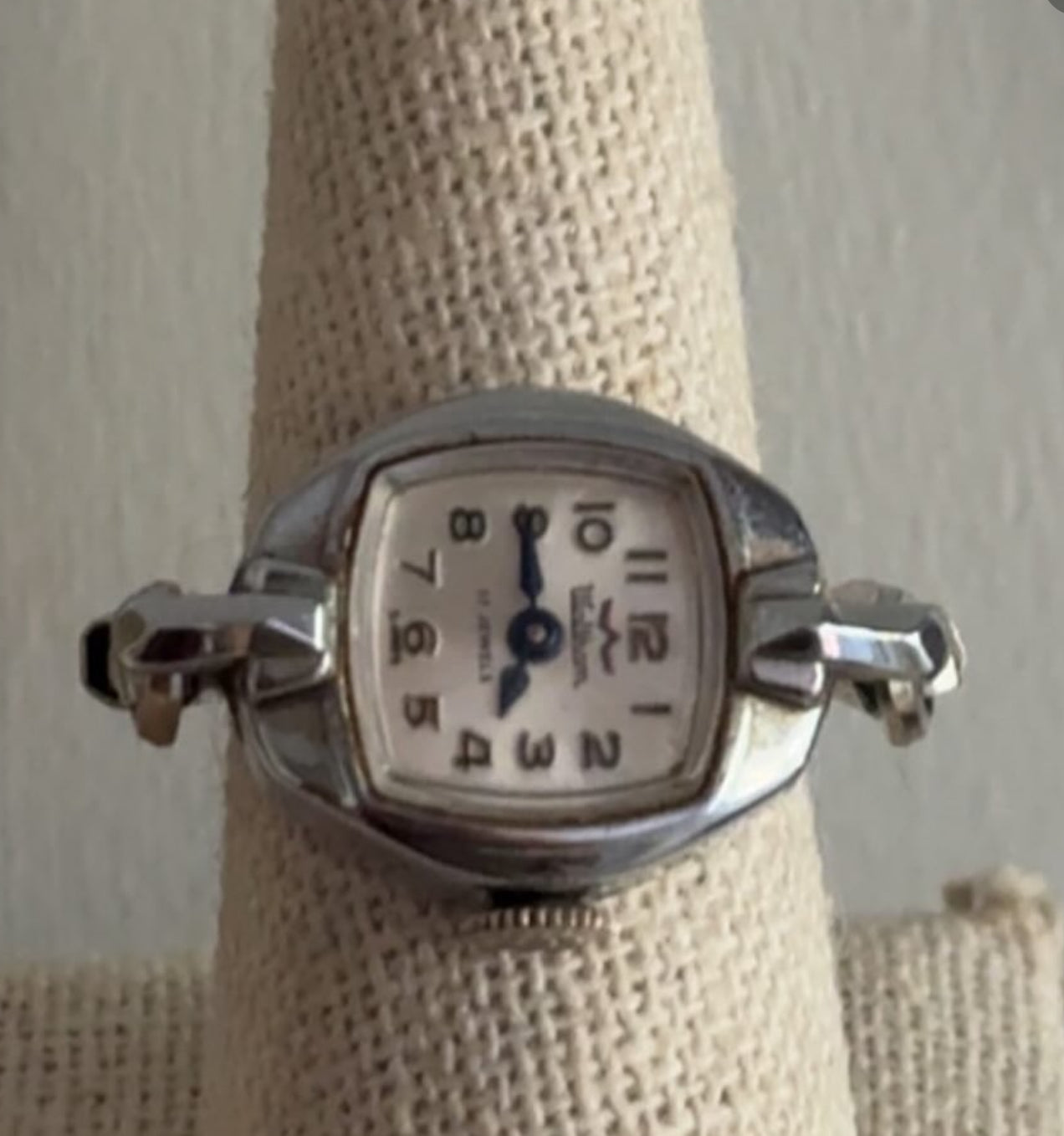 Silver  Watch Ring