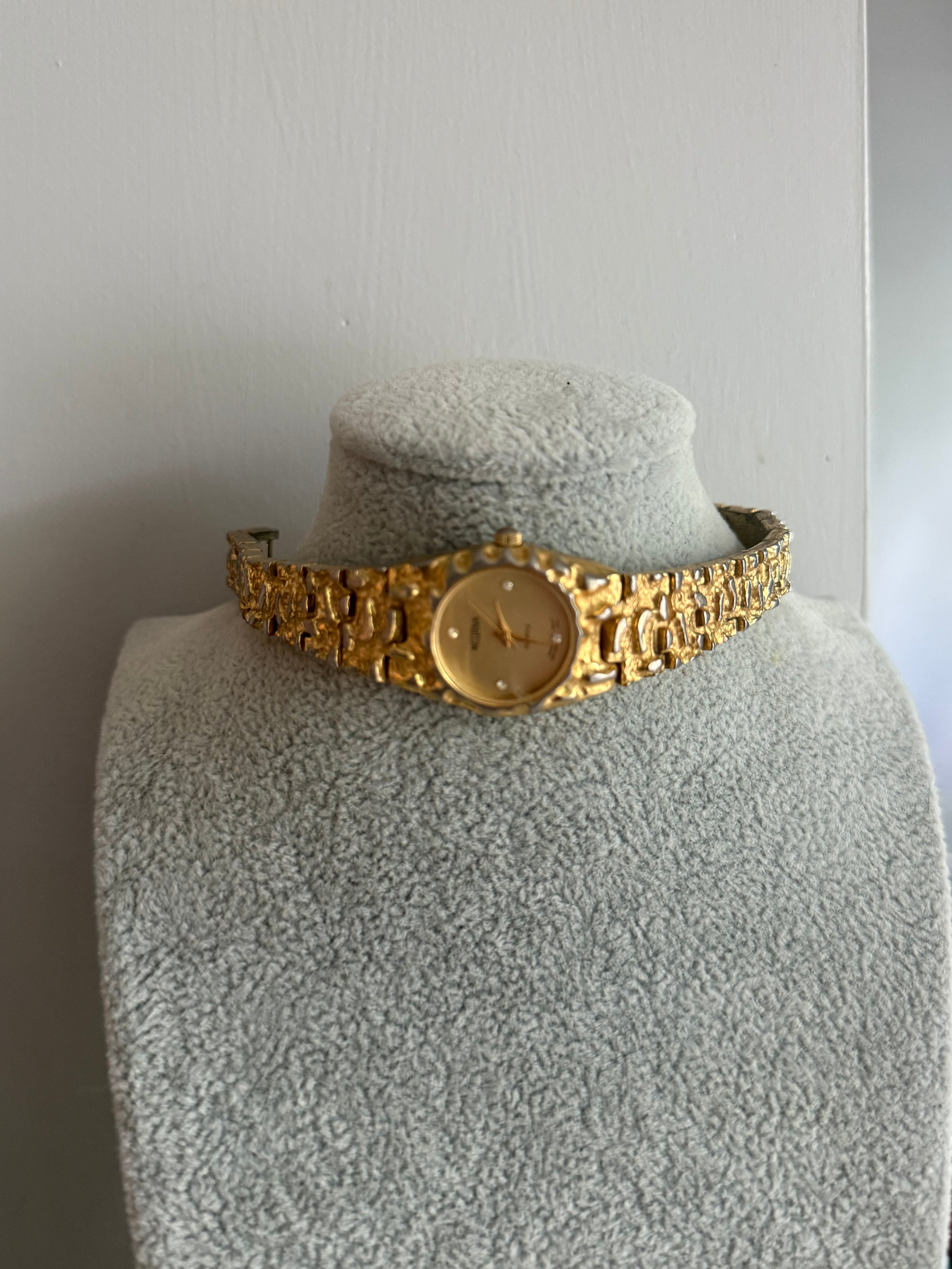 Gold Nugget Choker