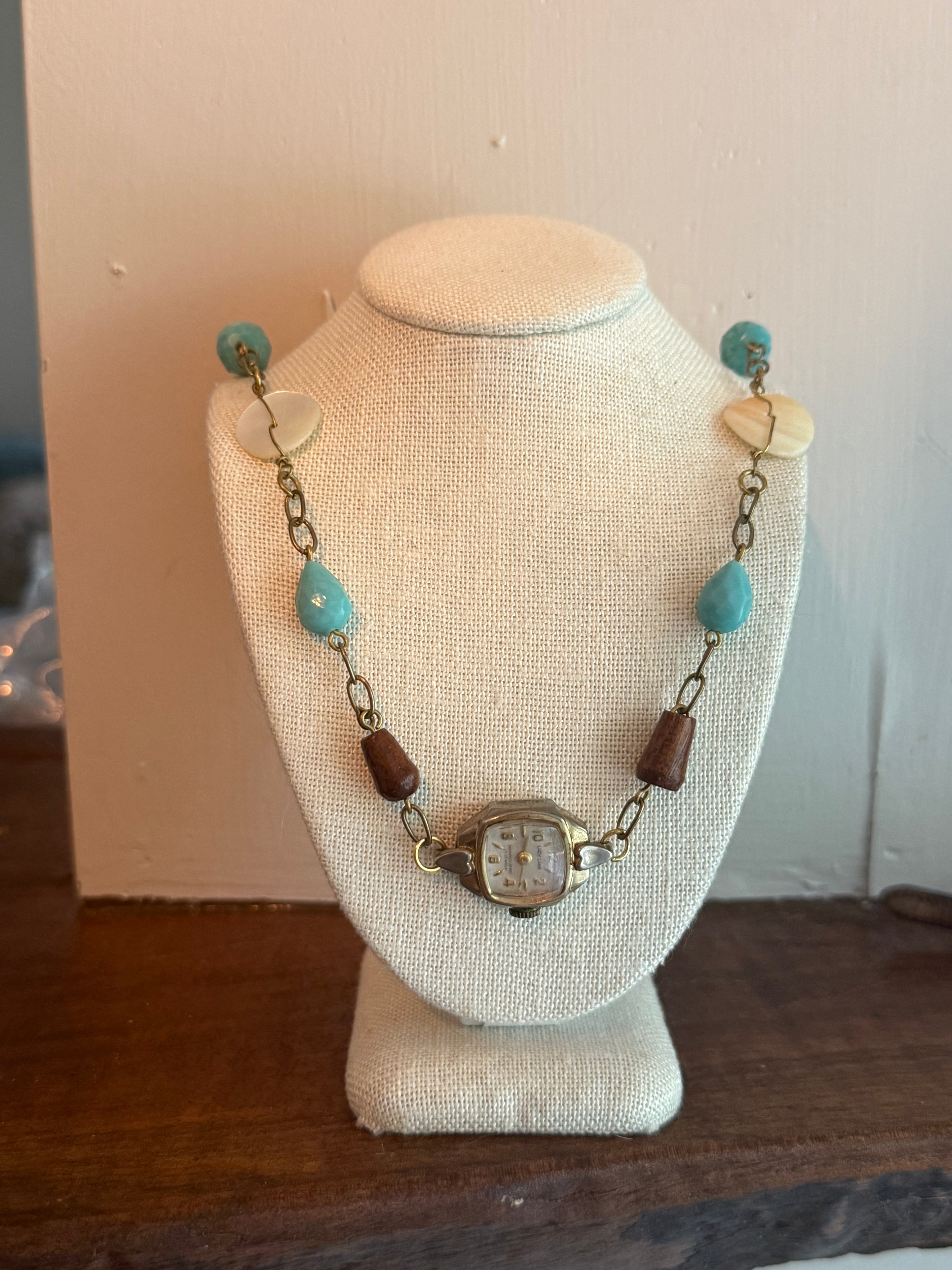 watch necklace