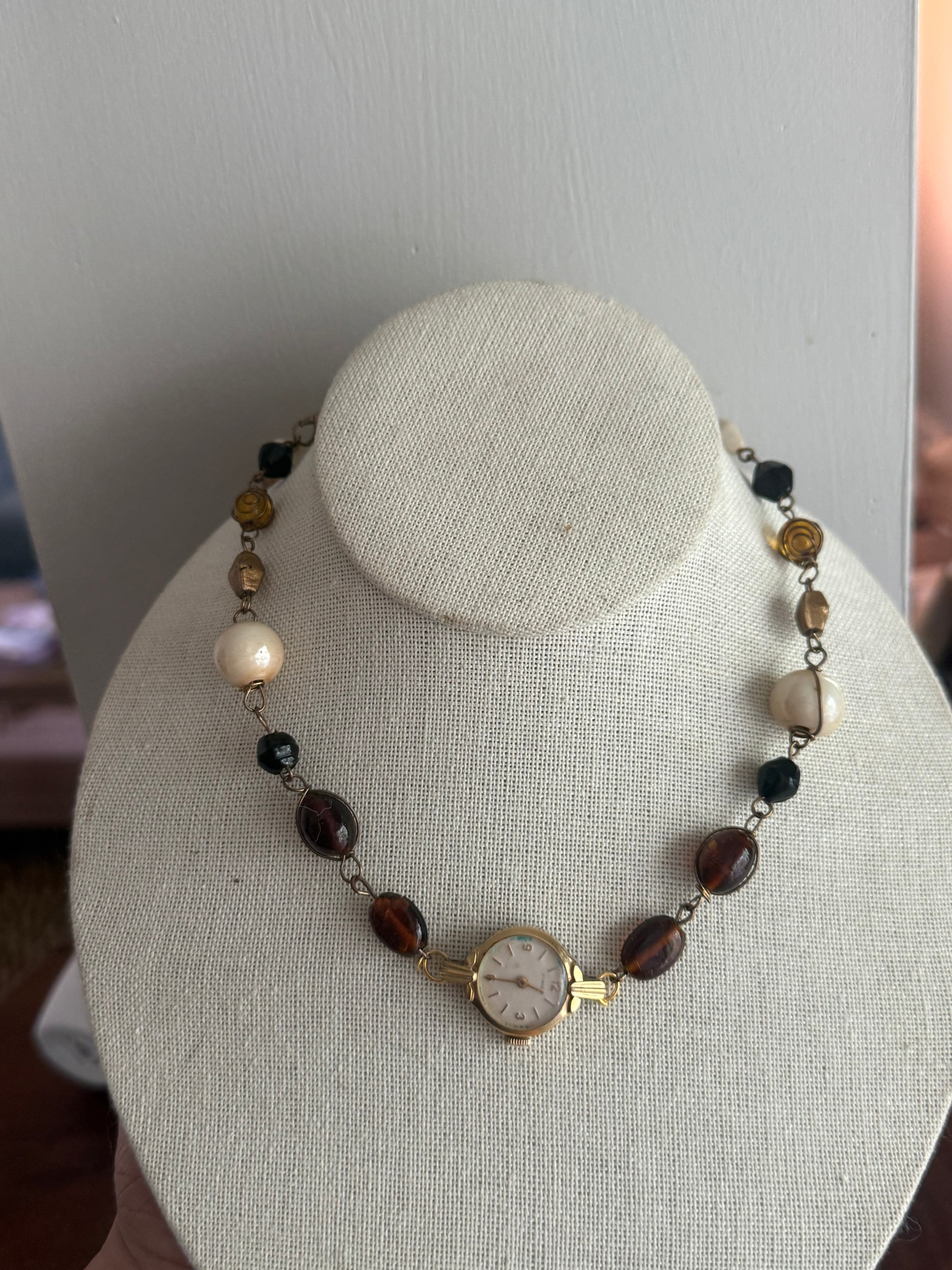 Unique Watch Necklace