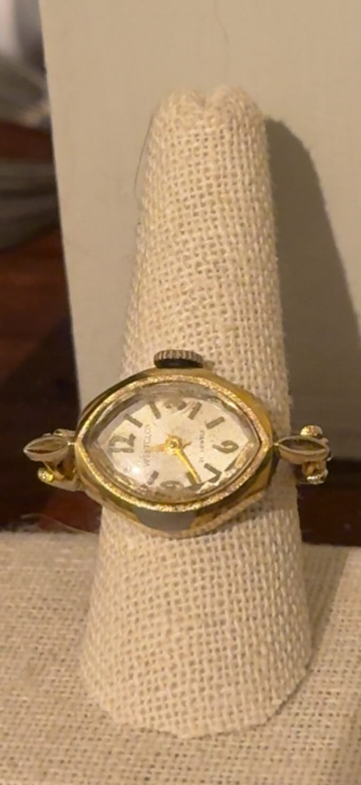 Gold Watch Ring