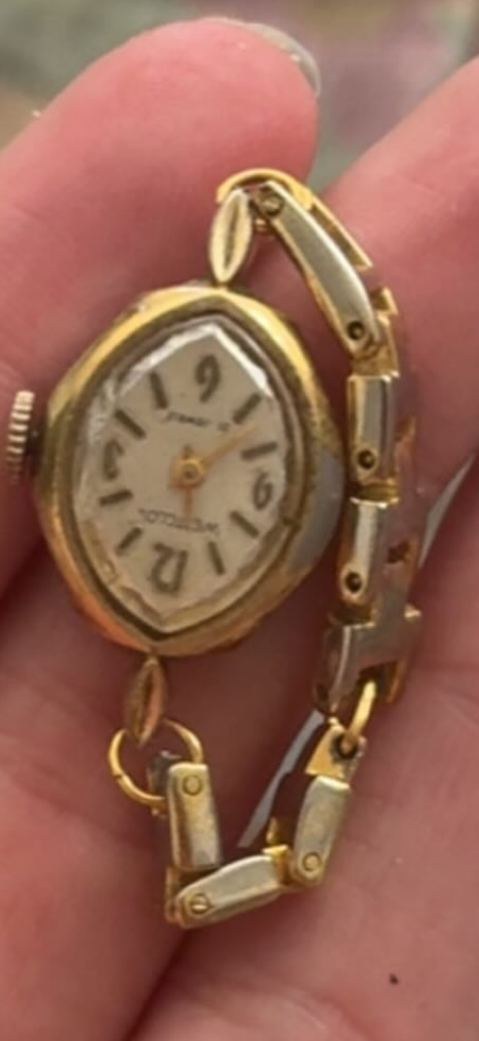 Gold Watch Ring