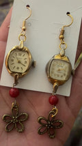 Watch Earrings